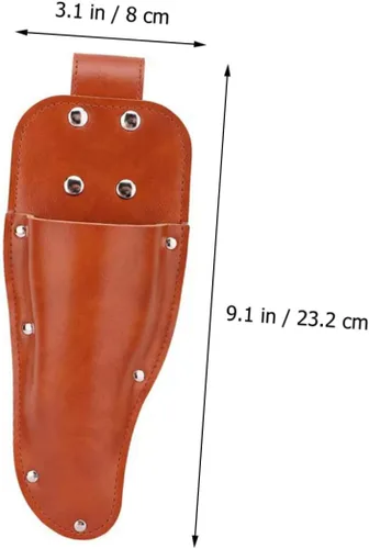 Miniatura 2 de FRCOLOR 3 unids Profesional Barber Scissor Holder Bag para Herramientas de Peluquería Salón Tijera Vaina Peines Cepillos Organizador