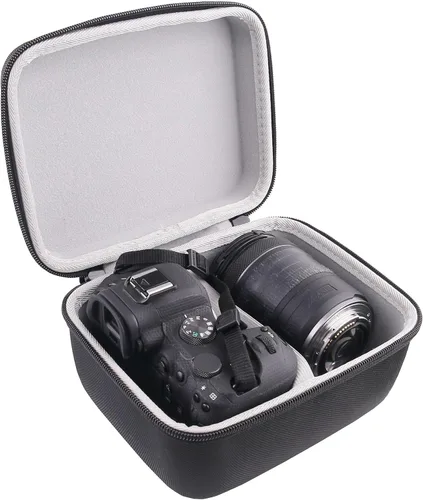 Miniatura 4 de Funda de transporte rígida compatible con Canon EOS R100/EOS R50 Mmera con lente de 0.709-1.772 in, bolsa protectora para cámara WStorage