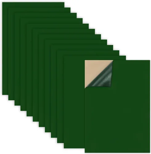 Miniatura 9 de Caydo 12 hojas de fieltro autoadhesivas negras, fieltro de terciopelo suave para caja de joyería y forro de cajón, arte y manualidades (tamaño A4)