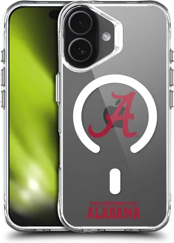 Miniatura 185 de Head Case Designs Funda de gel suave con licencia oficial de la Universidad de Alabama UA Collage compatible con Apple iPhone 13 Pro Max