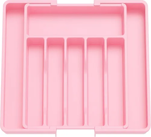 Miniatura 22 de Lifewit Organizador de cajones de cubiertos, bandeja expandible para utensilios de cocina, soporte para vajilla y cubiertos libre de BPA