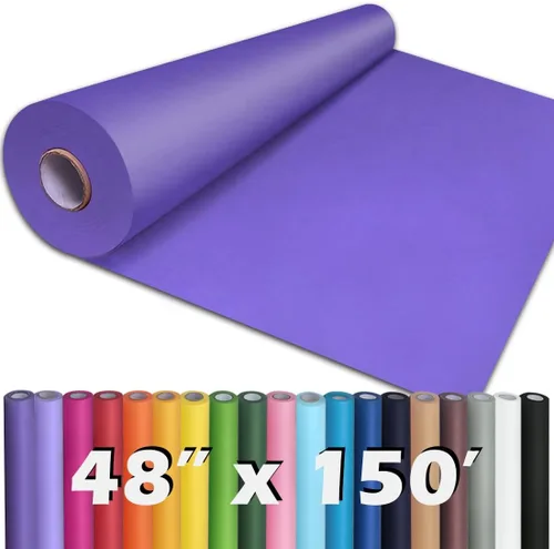 Miniatura 84 de PerkHomy Rollo de Papel Kraft Marrón 48" x 1,800" (150') para Envolver Regalos, Ramos, Flores, Arte, Pintura, Manualidades, Escritura, Embalaje