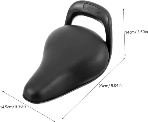 Miniatura 2 de VANZACK Asiento de bicicleta para adultos, asiento de bicicleta para adultos, asiento trasero de repuesto para adultos y adolescentes, accesorio