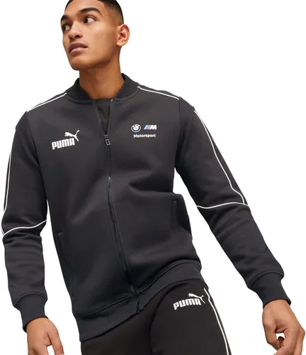 Miniatura 5 de PUMA Bmw Mms Mt7 - Chaqueta deportiva con cremallera completa para hombre, casual, bolsillos con cremallera completa