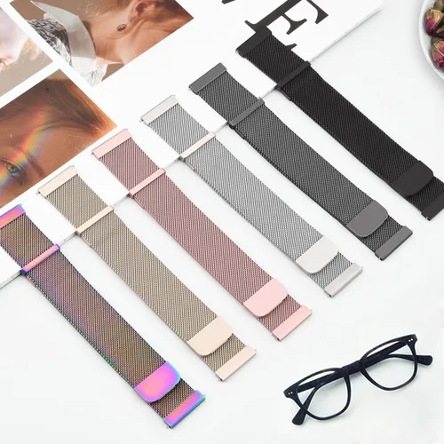Miniatura 7 de Meliya Correa de metal compatible con Samsung Galaxy Watch 6 - 1.575 pulgadas, 1.732 pulgadas, 1.772 pulgadas, 1.772 pulgadas, correa de repuesto