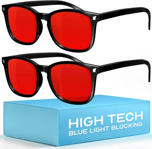 Miniatura 23 de Livho Gafas de Luz Azul de Alta Tecnología - Gafas de Computadora con Bloqueo Avanzado de Luz Azul - Fatiga por Pantalla y Protección UV