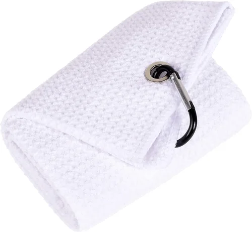 Miniatura 22 de Mile High Life Premium Waffle-Weave Golf Towel 16" X 24" Extra Absorbent & Quick-Dry Ultra-Soft Microfiber Carabiner Clip Multi