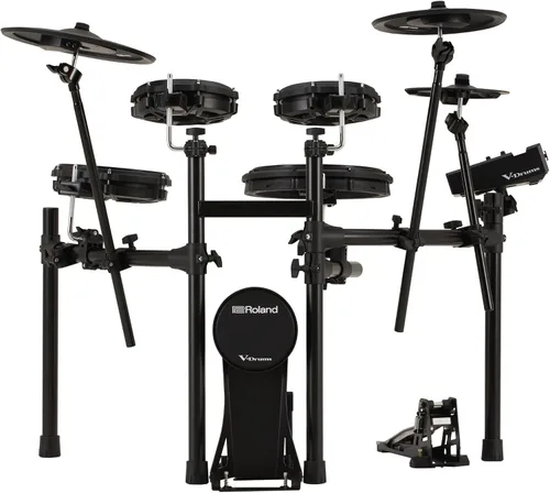 Miniatura 2 de Roland TD313 V-Drums Kit de batería electrónica Bundle con trono de batería, cable de audio, baquetas, bolsa para baquetas y paño de pulido