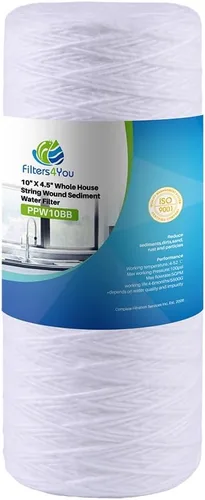 Miniatura 4 de CFS Cartucho de filtro de agua para sedimentos de gran capacidad compatible con los modelos Campbell HDSC5 - Elimina el mal gusto - Cartucho