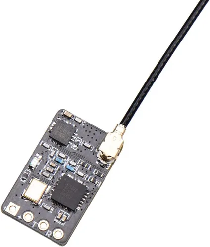 Miniatura 3 de ExpressLRS RX24T Receptor 2.4G ELRS Radio Nano de largo alcance para DIY Racing Drone LR4 LR5