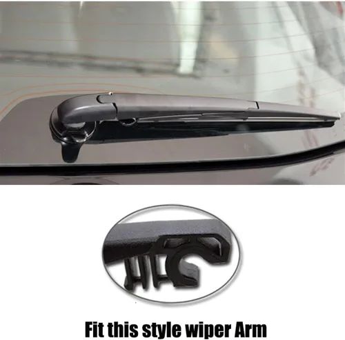 Miniatura 4 de Juego de limpiaparabrisas delantero y trasero compatible con Toyota Verso 2009-2019 parabrisas ventana 26 + 16 + 12 pulgadas