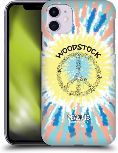 Miniatura 129 de Head Case Designs Funda rígida con licencia oficial de Peanuts Snoopy Woodstock Far Out Woodstock 50th compatible con Apple iPhone 15 Plus