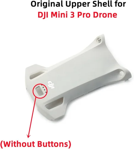 Miniatura 2 de SeiZed Original superior Shell cubierta sin botones para DJI Mini 3 pro Rpair piezas Drone Cuerpo Shell Accessrioes