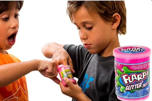 Miniatura 2 de JA-RU Flarp - Masilla con purpurina (1 unidad) – Masilla de ruido perfumada colorida para niños, juguete para aliviar el estrés, recuerdos de fiesta