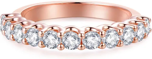 Miniatura 2 de 3mm Moissanite Wedding Bands for Women, Moissanite Rings for Women, Moissanite Eternity Band Rings Gold