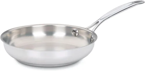Miniatura 10 de Cuisinart 722-20 Colección de utensilios de cocina clásicos de acero inoxidable de 8 pulgadas, sartén abierta de 8 pulgadas Acero inoxidable clásico