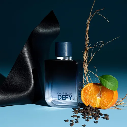 Miniatura 3 de Calvin Klein Defy Eau de Parfum - Colonia Woody & Leathery para hombre - Con notas de aceite de mandarina, cuerda de cuero y vetiver - Perfumes