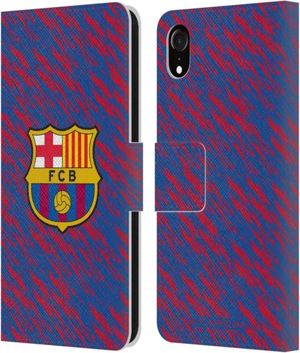 Miniatura 56 de Head Case Designs Funda de piel con licencia oficial del FC Barcelona Barca Crest Patterns, tipo cartera, compatible con Apple iPhone 11