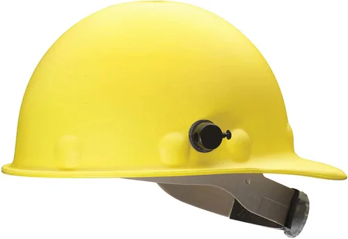 Miniatura 2 de Honeywell Fibre-Metal P2HNQRW11A000 Casco Duro Super Eight de Fibra de Vidrio con Visera de Trinquete, con Quick-Lok, Negro