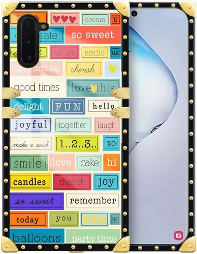 Miniatura 11 de DAIZAG Funda compatible con Samsung Galaxy Note 10 Plus, decoración dorada de mujer de fe, funda protectora de TPU suave antiarañazos