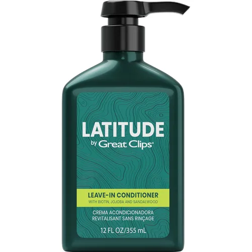 GREAT CLIPS LATITUDE - Acondicionador sin enjuague | Acondicionador hidratante sin enjuague para hombres | Promueve la fuerza del cabello +