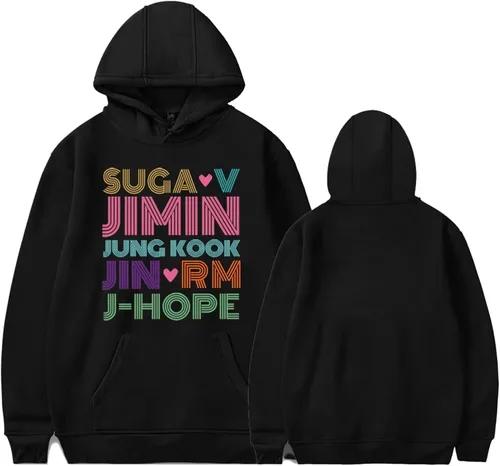 Miniatura 2 de Kpop Jungkook Suga Jimin V Rap Jhope Jin - Sudadera con capucha Love Yourself Merchandise