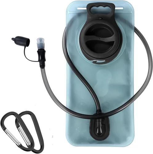 Miniatura 17 de HEIKLN Bolsa de hidratación de 1.5L-2L-3L, depósito de agua a prueba de fugas, sin BPA, bolsa de almacenamiento de agua militar, bolsa de 2L