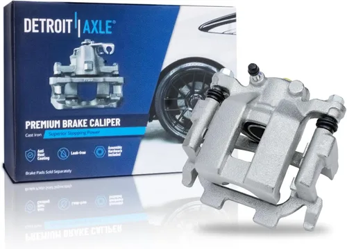 Detroit Axle - Pinza de freno trasera derecha para Nissan Murano Pathfinder Quest 370Z INFINITI G25 G37 Q50 Q60 Q70 Pinza de freno de disco con