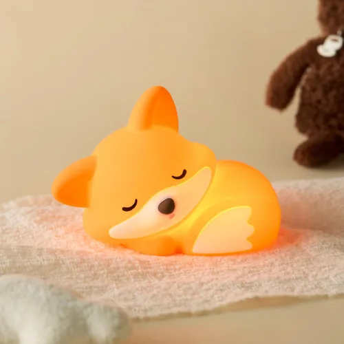 Miniatura 7 de Luz Nocturna de Pingüino para Niños, Linda Lámpara de Pingüino de Silicona para Guardería, Lámparas de Noche Regulables y Esponjosas al Toque