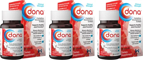 Dona Sulfato de glucosamina cristalina, 750 mg, píldoras de suplemento para articulaciones para comodidad de rodilla y apoyo a la salud de las