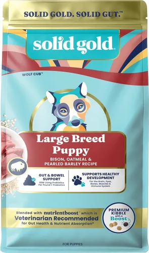 Miniatura 20 de Solid Gold Bison Alimento seco para perros grandes – Alto en proteína, croquetas de grano entero con bisonte real, arroz integral y Omega 3