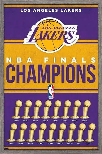 Miniatura 11 de Trends International NBA Los Angeles Lakers - Póster de pared de Champions 23, 22.4 pulgadas de largo x 14.7 pulgadas de ancho, versión enmarcada
