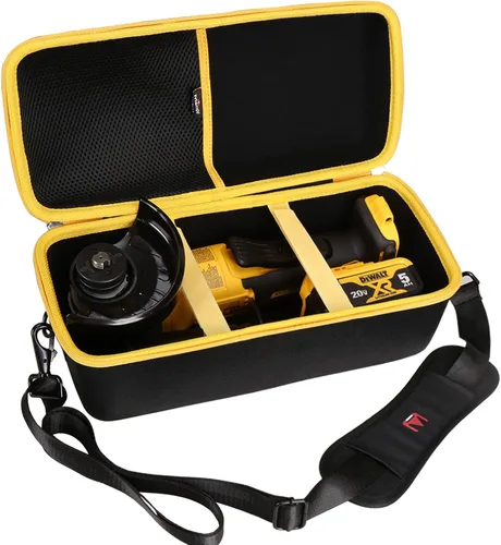 Miniatura 2 de Mchoi Funda rígida compatible con la herramienta de amoladora angular DEWALT 20V MAX (DCG413B y DCG416B), solo funda
