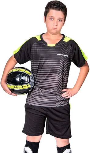 Miniatura 2 de PAIRFORMANCE Conjunto de camisetas de fútbol para niños, uniforme de entrenamiento de equipo deportivo de 6 a 12 años, para niños y niñas, conjunto