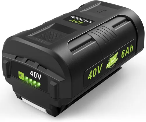 Fancy Buying Reemplazo de batería mejorada de 6000Ah 40V para Ryobi OP4015 OP40201 OP4026 OP40261 OP4030 OP40301 OP4040 OP40401 OP4050 OP40601