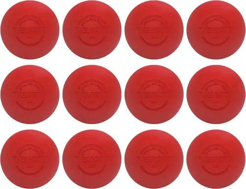 Miniatura 30 de Pelotas de lacrosse Velocity - 1, 2, 3, 6, 12, 18, 24, 36, 60 y 120 paquetes - para práctica, tamaño oficial aprobado por la NFHS y la universidad