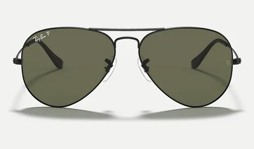 Miniatura 6 de Ray-Ban RB3025 - Lentes de sol de aviador de metal para hombre y mujer + paquete con kit de cuidado de gafas iWear de diseñador