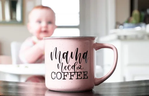 Miniatura 2 de June & Lucy Taza para mamá con elegante caja de regalo, taza de café novedosa para mamá, lindas tazas de café para mujeres, taza de café con letras