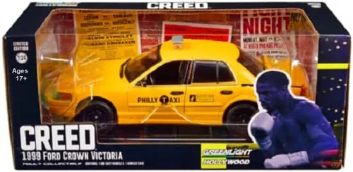 Miniatura 3 de Greenlight 84173 Creed - 1999 Crown Victoria - Philly Taxi Escala 1:24 Diecast