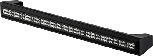 Miniatura 17 de LANC Tiradores de gabinete de cristal negro para cocina y baño, manijas de gabinete para dormitorio, pomo de gabinete negro mate brillante