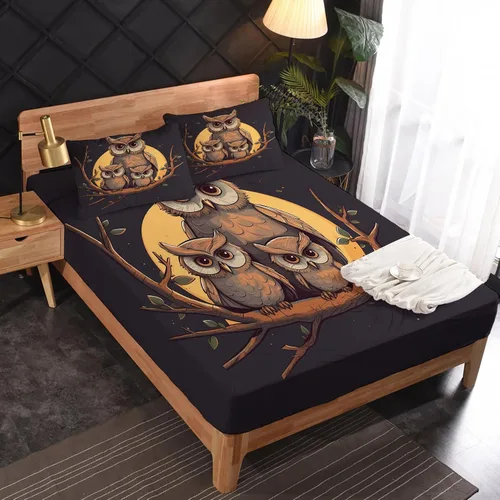 Miniatura 49 de Juego de sábanas de tamaño King – Sábanas aztecas, sábanas y fundas de almohada de nativos americanos, microfibra suave, bolsillo profundo y sin
