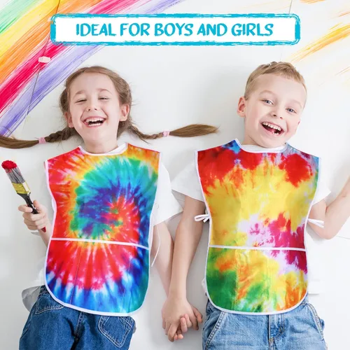 Miniatura 5 de 2 delantales de pintura para niños, delantales para pintar, impermeables para niños, delantal artístico para pintar