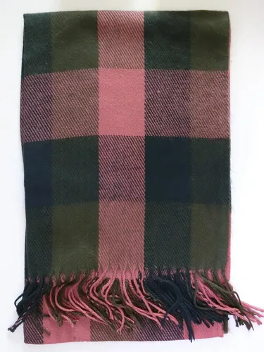 Miniatura 3 de Wander Agio bufanda larga y a la moda para mujer, diseño a cuadros, cálida, chal para invierno
