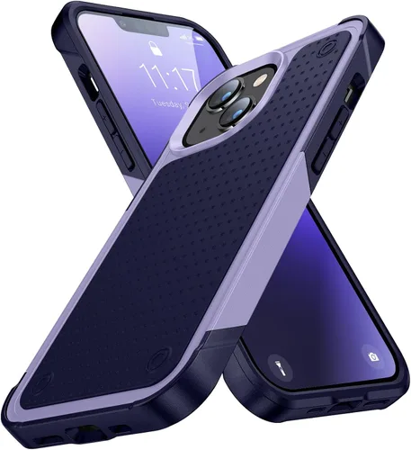 Miniatura 12 de Funda diseñada para iPhone 14 Plus, regalo 2 en 1, protección contra caídas de grado militar, resistente a prueba de golpes, para iPhone 14 Plus
