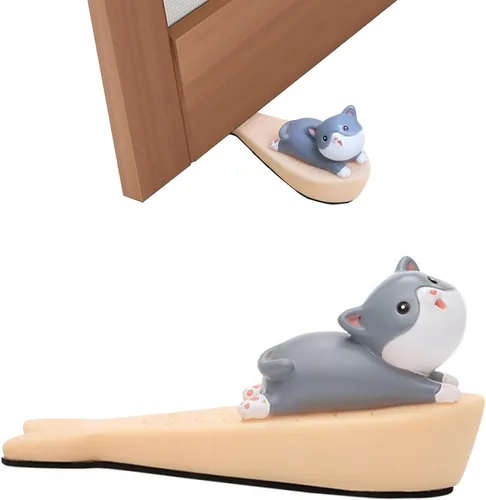 Miniatura 13 de Tapón decorativo de puerta con diseño de animales, bonitos topes de puerta para la parte inferior de la puerta, topes de puerta de animales lindos