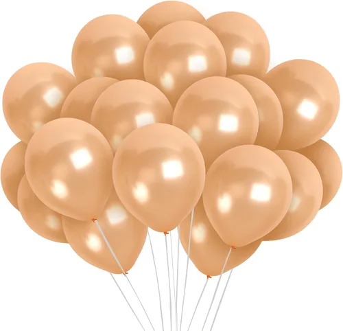 Miniatura 14 de Treasures - Globos metálicos de un solo color Amarillo claro