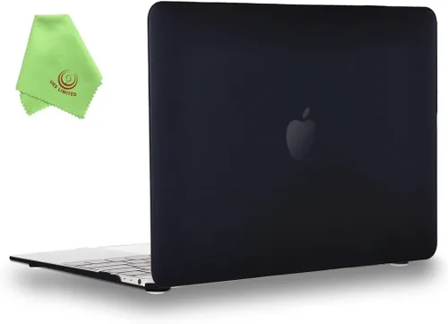 Miniatura 79 de Carcasa para MacBook Air de 13 pulgadas, UESWILL, carcasa rígida mate de tacto suave para MacBook Air de 13 pulgadas (Modelo A1466 / A1369) de Negro