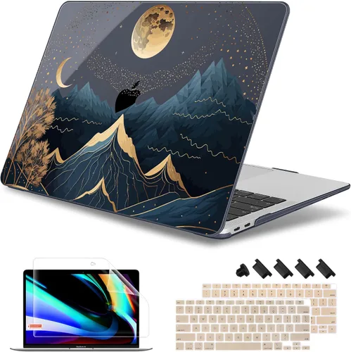 Miniatura 30 de May Chen Funda compatible con MacBook Air de 13 pulgadas 2022 2021, versión 2020-2018 Modelo: M1 A2337 A2179 A1932, carcasa rígida de plástico