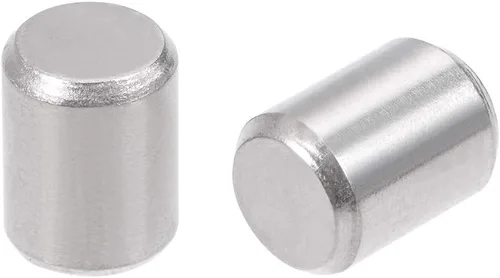 Miniatura 16 de uxcell 20 clavijas de acero inoxidable 304 de 0.118 in x 0.984 in para litera de madera, pasadores de estante, estantes de soporte, color plateado