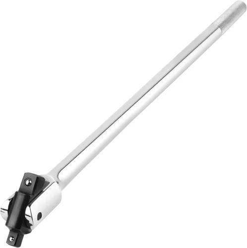 MAXPOWER Barra de disyuntor de 24 pulgadas de doble transmisión con mango flexible de transmisión de 3/4 de pulgada y de 1/2 de pulgada